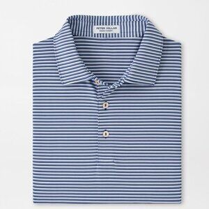 Peter Millar Crown Sport Cedar Performance Jersey Polo Summer Comfort